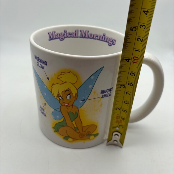 Disney Store Tinkerbell Magical Mornings Character Large Ceramic Coffee Mug - Picture 14 of 15